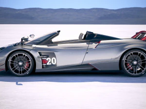 Pagani Huayra Roadster 2020 3D Model