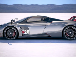 Pagani Huayra Roadster 2020 3D Model