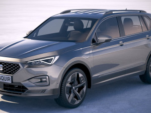 Seat Tarraco Phev 2020 3D Model