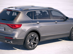Seat Tarraco Phev 2020 3D Model