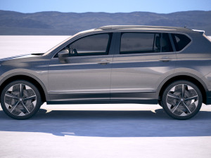 Seat Tarraco Phev 2020 3D Model