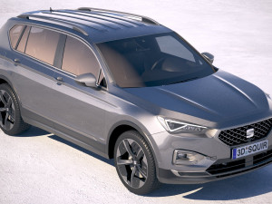 Seat Tarraco Phev 2020 3D Model