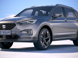 Seat Tarraco Phev 2020 3D Model