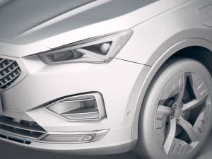 Seat Tarraco Phev 2020 3D Model