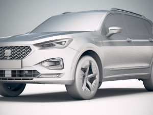 Seat Tarraco Phev 2020 3D Model