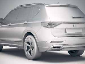 Seat Tarraco Phev 2020 3D Model