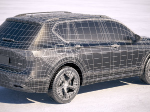 Seat Tarraco Phev 2020 3D Model