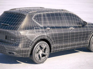 Seat Tarraco Phev 2020 3D Model