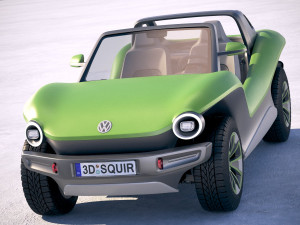 Volkswagen ID Buggy 2020 3D Model