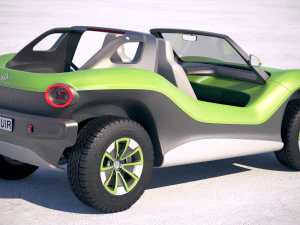 Volkswagen ID Buggy 2020 3D Model