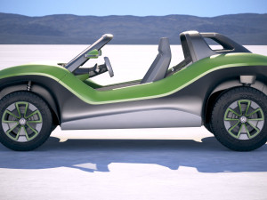 Volkswagen ID Buggy 2020 3D Model