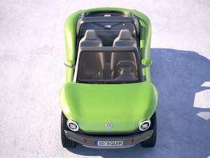 Volkswagen ID Buggy 2020 3D Model