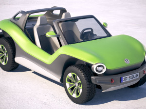 Volkswagen ID Buggy 2020 3D Model