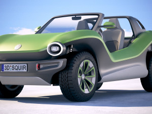 Volkswagen ID Buggy 2020 3D Model