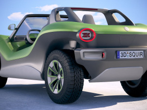 Volkswagen ID Buggy 2020 3D Model