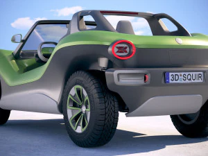Volkswagen ID Buggy 2020 3D Model