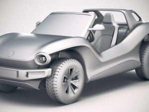 Volkswagen ID Buggy 2020 3D Model