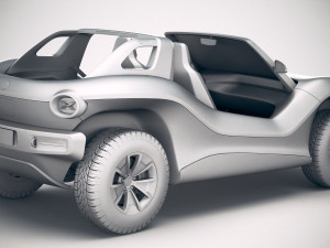 Volkswagen ID Buggy 2020 3D Model