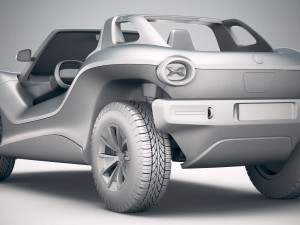 Volkswagen ID Buggy 2020 3D Model