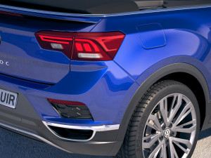 Volkswagen T-roc Cabrio 2020 3D Модель