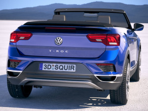 Volkswagen T-roc Cabrio 2020 3D Модель
