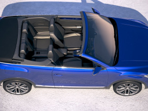 Volkswagen T-roc Cabrio 2020 3D Модель