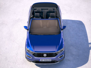 Volkswagen T-roc Cabrio 2020 3D Модель