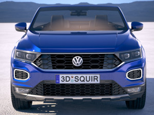 Volkswagen T-roc Cabrio 2020 3D Модель