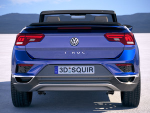 Volkswagen T-roc Cabrio 2020 3D Модель