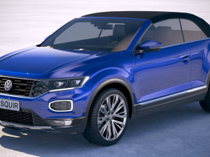 Volkswagen T-roc Cabrio 2020 3D Модель
