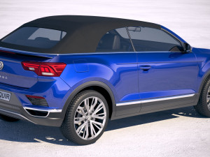 Volkswagen T-roc Cabrio 2020 3D Модель