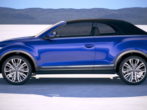 Volkswagen T-roc Cabrio 2020 3D Модель