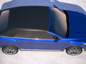 Volkswagen T-roc Cabrio 2020 3D Модель