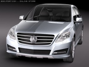 Mercedes-Benz R-class 2011 3D Model