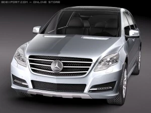 Mercedes-Benz R-class 2011 3D Model