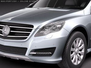 Mercedes-Benz R-class 2011 3D Model