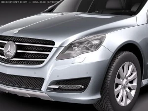 Mercedes-Benz R-class 2011 3D Model