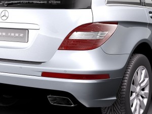 Mercedes-Benz R-class 2011 3D Model