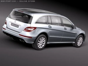 Mercedes-Benz R-class 2011 3D Model