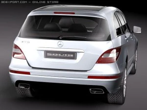 Mercedes-Benz R-class 2011 3D Model