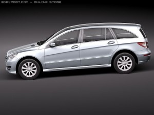 Mercedes-Benz R-class 2011 3D Model