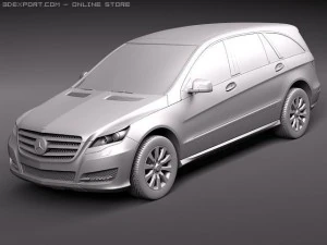 Mercedes-Benz R-class 2011 3D Model