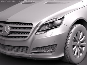 Mercedes-Benz R-class 2011 3D Model