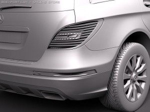 Mercedes-Benz R-class 2011 3D Model
