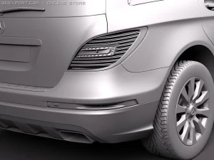 Mercedes-Benz R-class 2011 3D Model