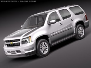 Chevrolet Tahoe Hybrid 2010 3D 模型