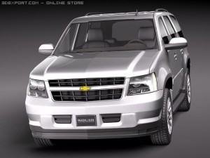 Chevrolet Tahoe Hybrid 2010 3D-Modell
