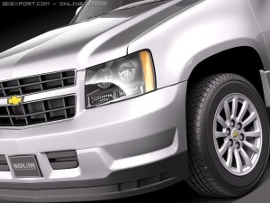 Chevrolet Tahoe Hybrid 2010 3D-Modell