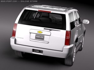 Chevrolet Tahoe Hybrid 2010 3D-Modell