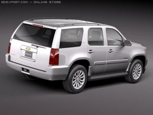 Chevrolet Tahoe Hybrid 2010 3D Model